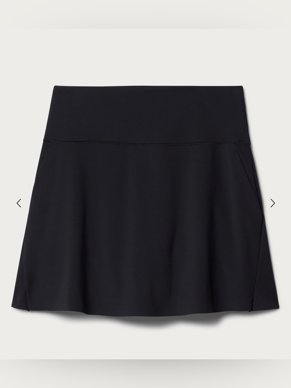 EUC RHÔNE Course to Court tennis and golf skirt, Black, size small - Picture 6 of 8
